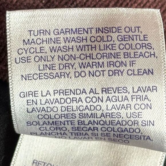 Not Your Daughter’s Jeans Purple Velvet Legging Pants size 14 - Picture 7 of 7